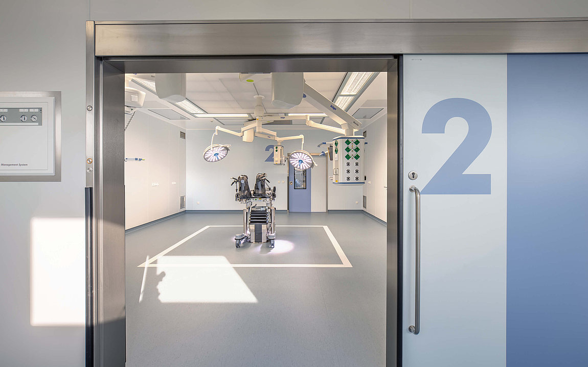 OP-Saal 2 Kreiskrankenhaus Mechernich Blick in den OP-Saal 2 im Kreiskrankenhaus Mechernich