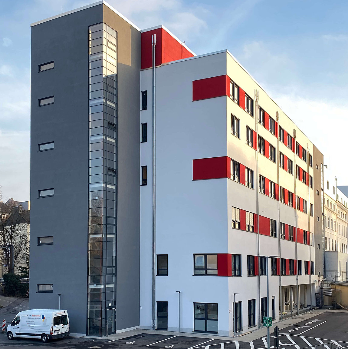 Perspektive der Norderweiterung am Petrus Krankenhaus Wuppertal