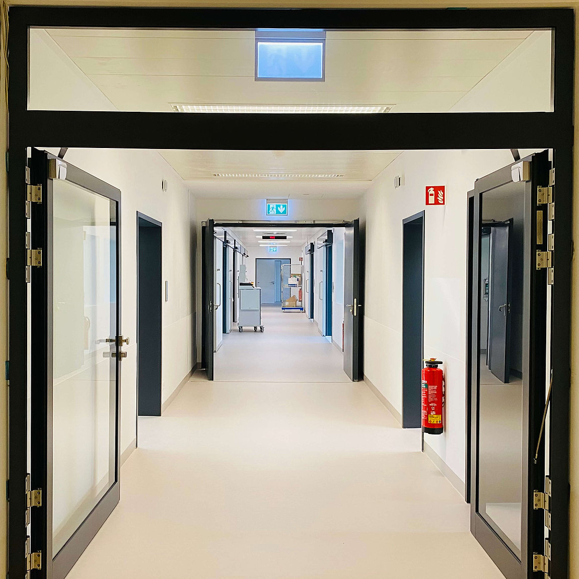 Innenaufnahme Flur Endoskopie