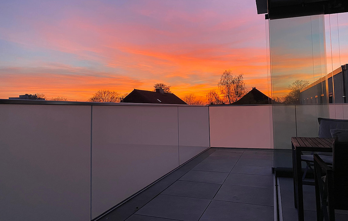 Aufnahme Balkon Central Wohnen