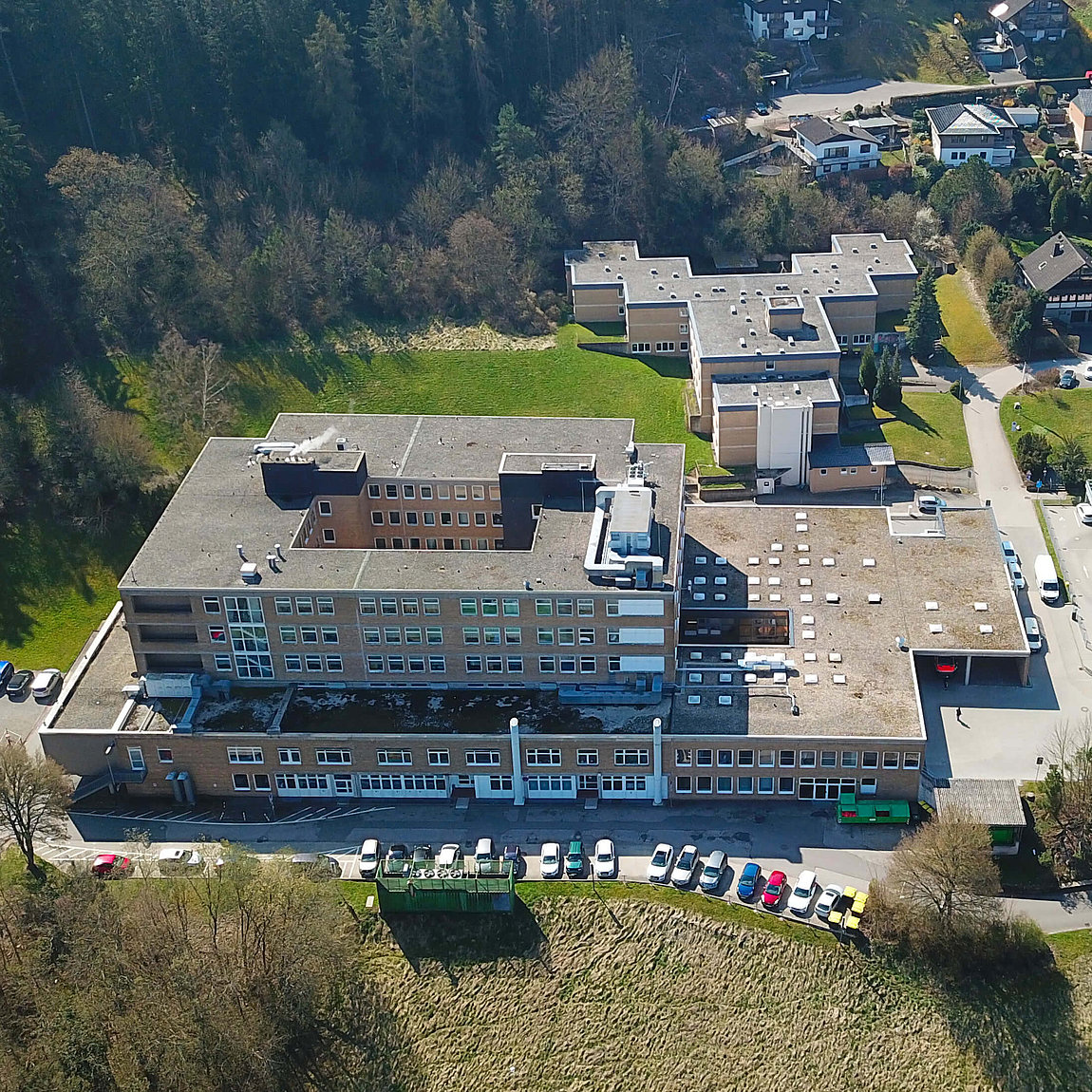 Luftaufnahme Krankenhaus Schleiden