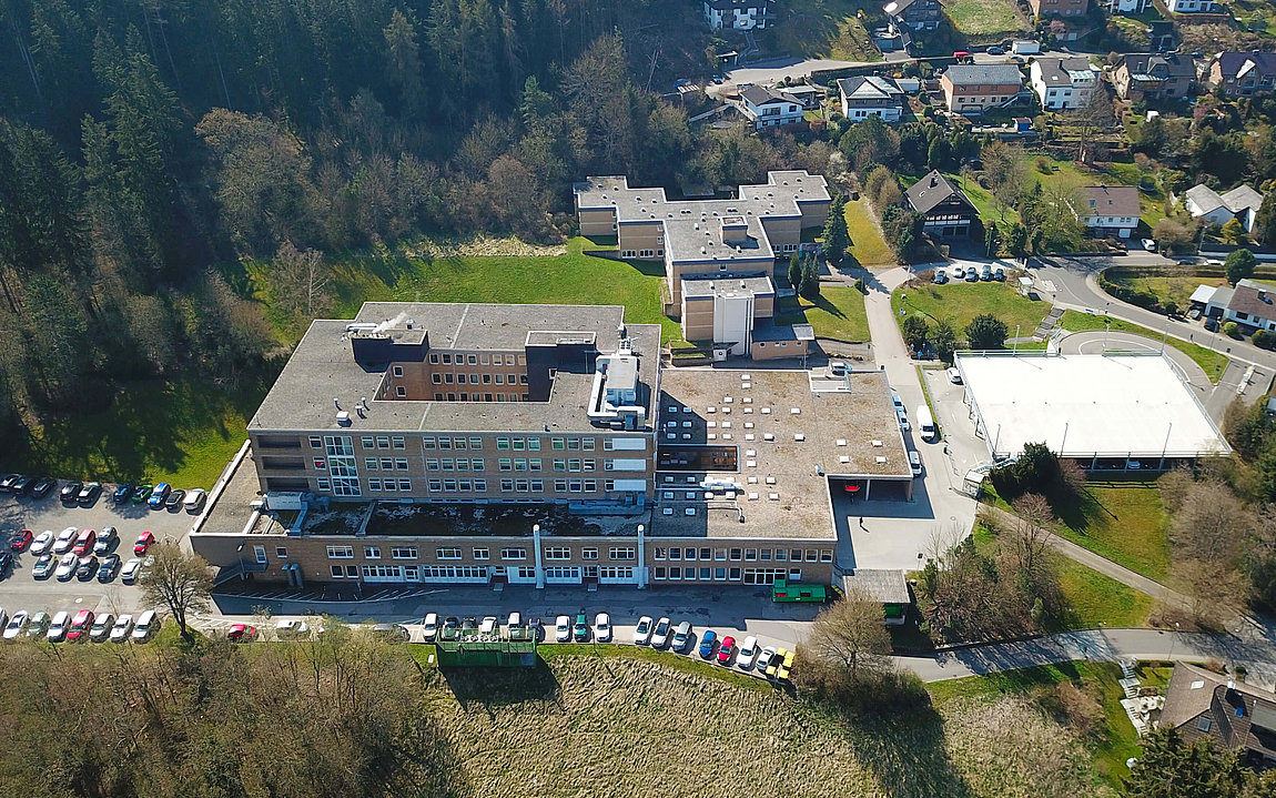 Luftaufnahme Krankenhaus Schleiden Luftaufnahme Krankenhaus Schleiden